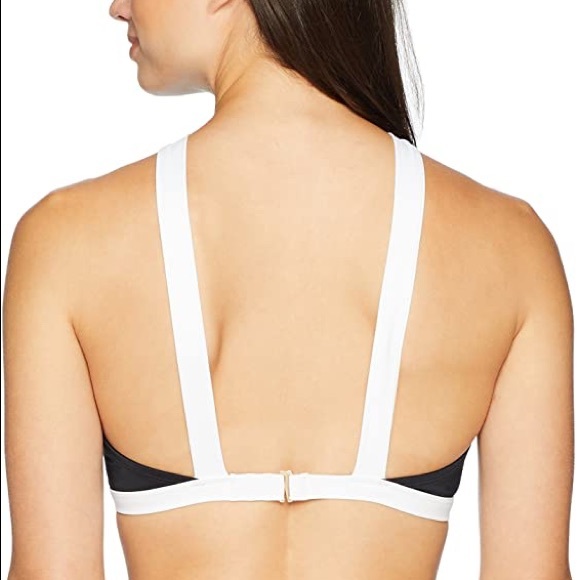 COASTAL BLUE COLORBLOCK HALTER SWIM TOP 🌊 ☀️ - Picture 2 of 2